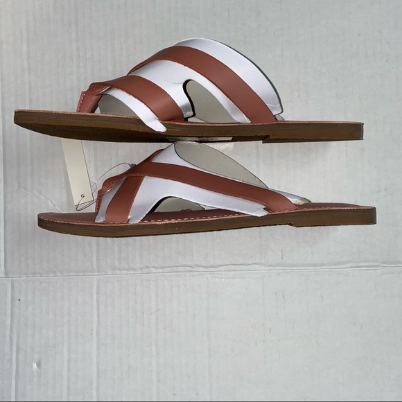 Madewell The Boardwalk Risa Rose Dust Flip Flop NWT - Picture 8 of 13